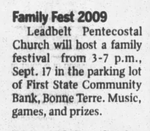 Family Fest, 2009