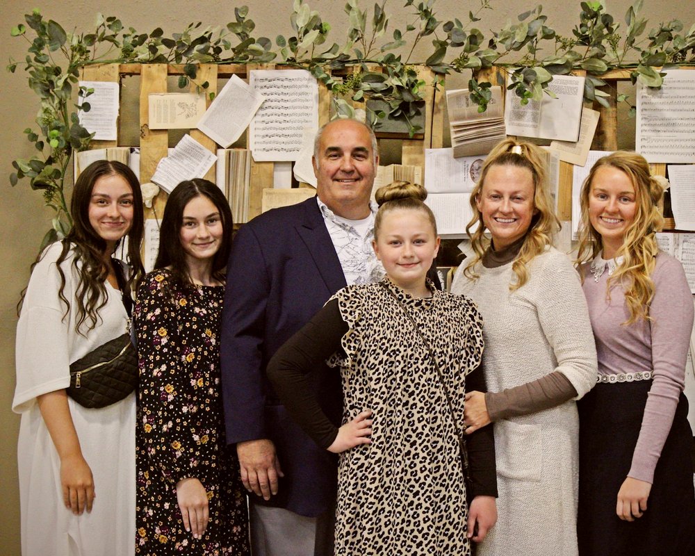 Pastor Trent Sheerin and his family
